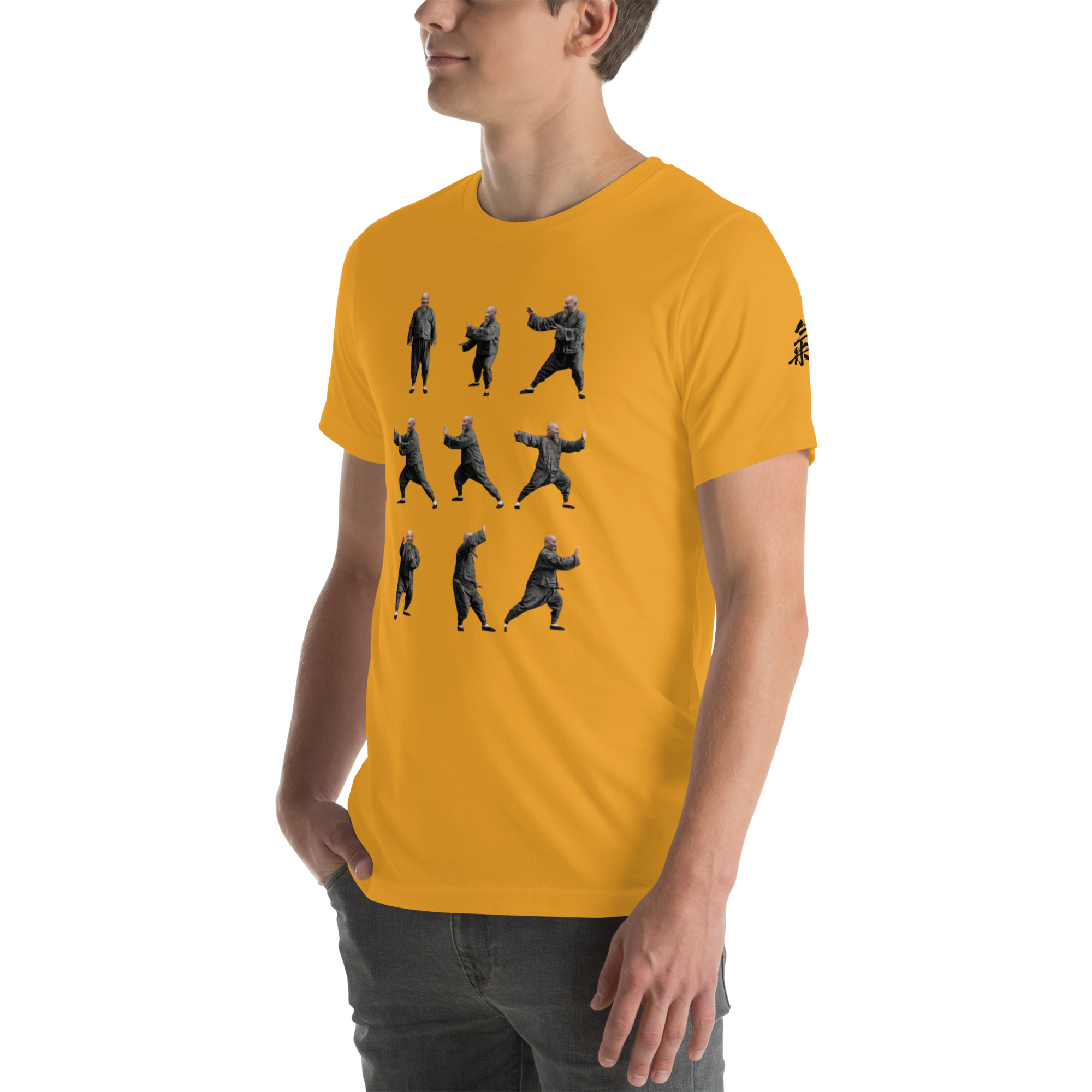 Tai Chi Classic masters Yang Jian Hou Unisex t-shirt - Image 9