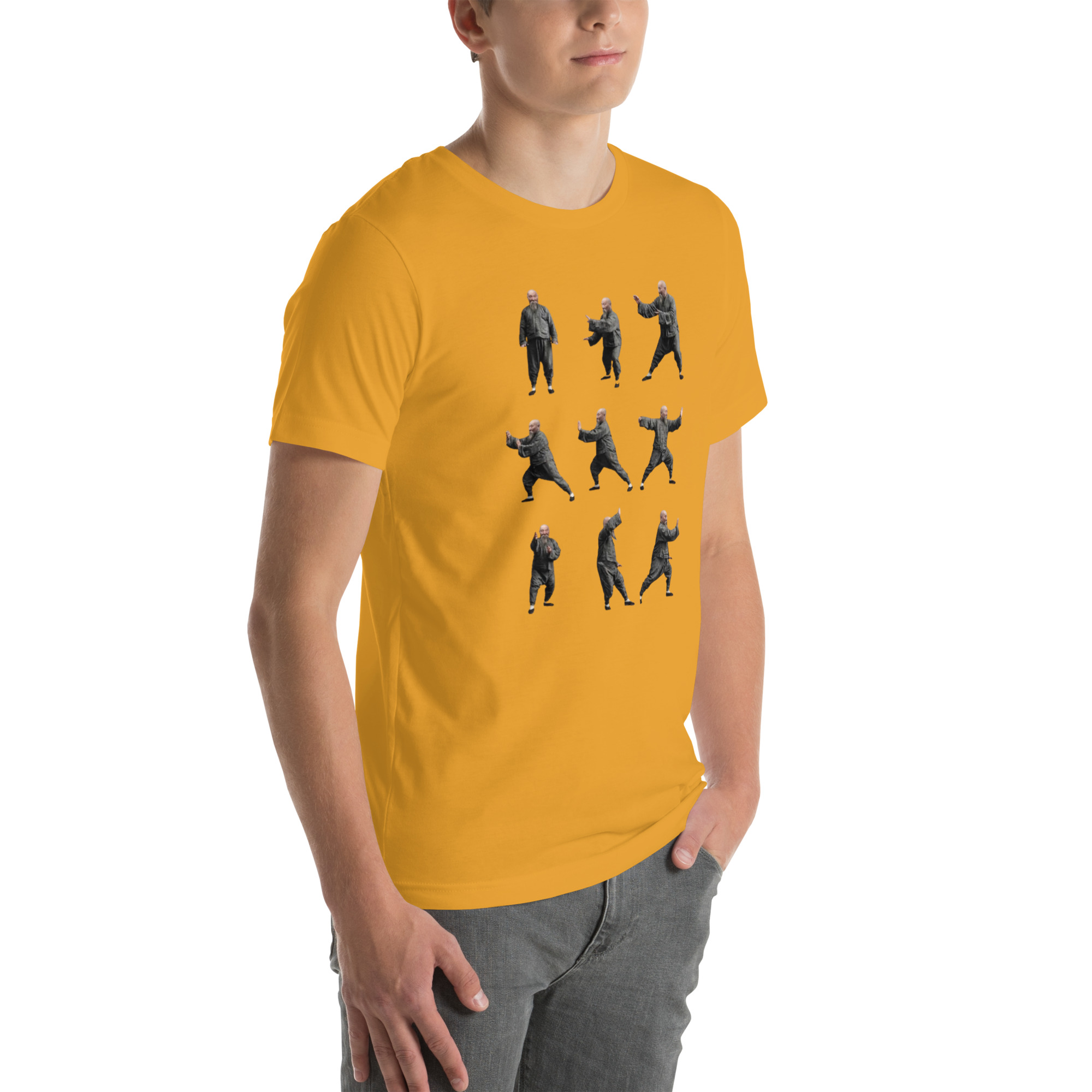Tai Chi Classic masters Yang Jian Hou Unisex t-shirt - Image 11