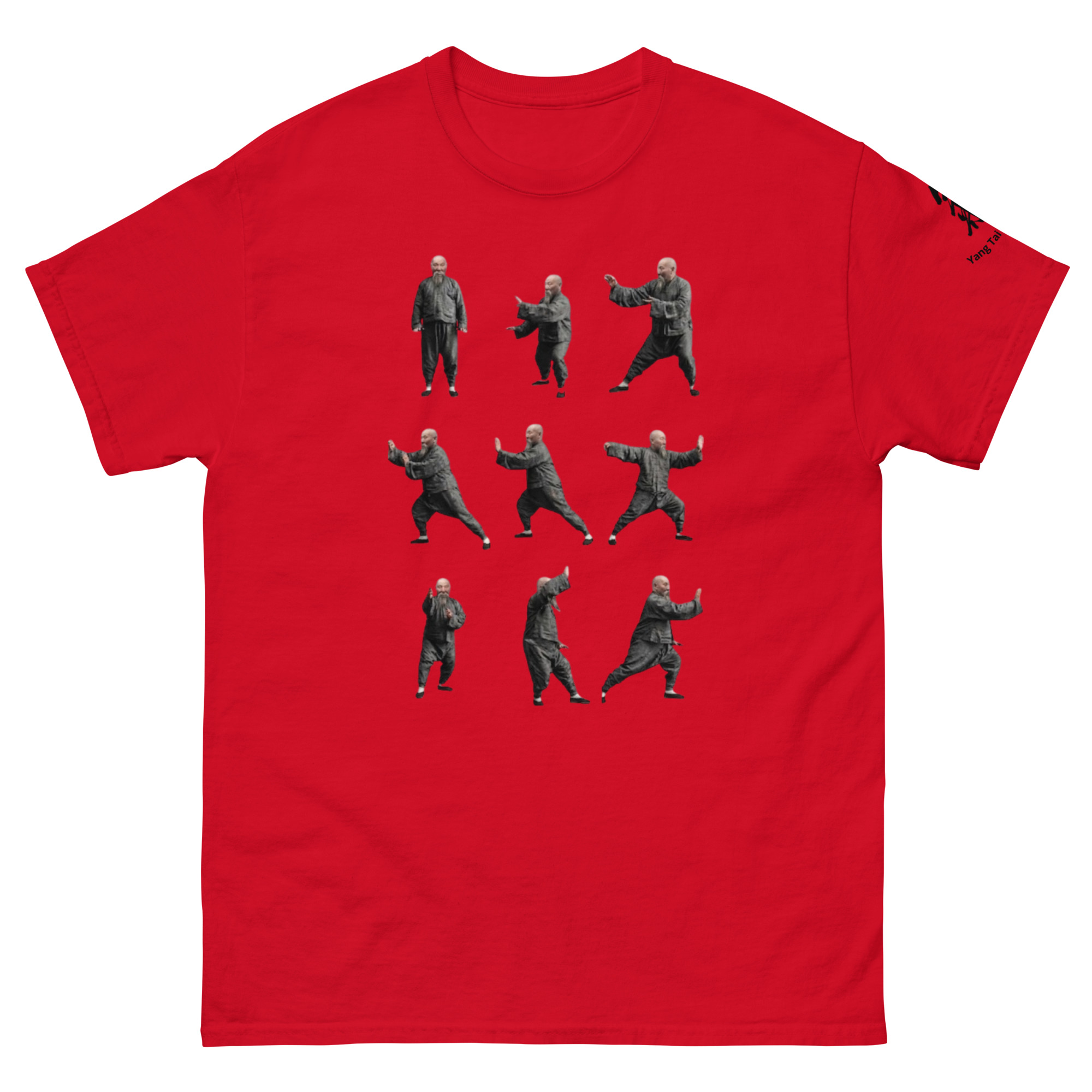 Tai Chi Masters Yang Jian Hou Unisex classic tee available in many colours - Image 30